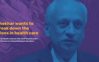 Shekhar wants to break down the siloes in health care